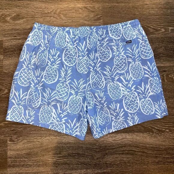 NWOT Chubbies Men’s The Thigh-Napples 5.5” Pineapple Classic SwimTrunk Size XXXL - Picture 5 of 6